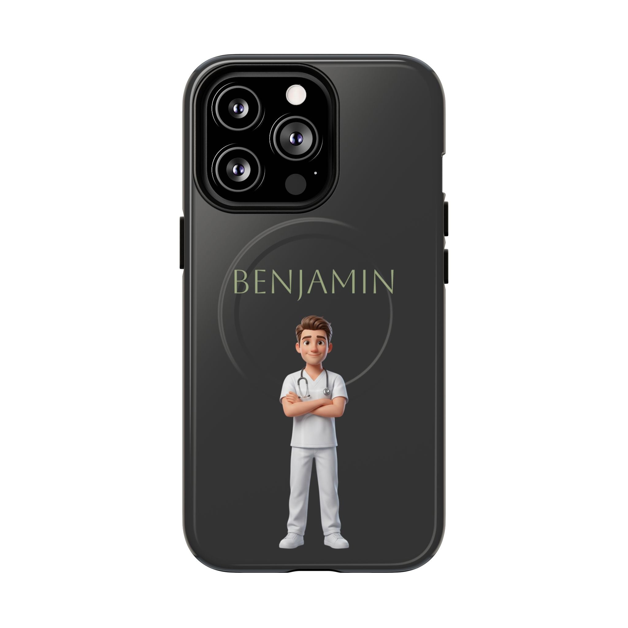 Personalized Nurse Phone Case | MagSafe Compatible, Custom Name iPhone Case