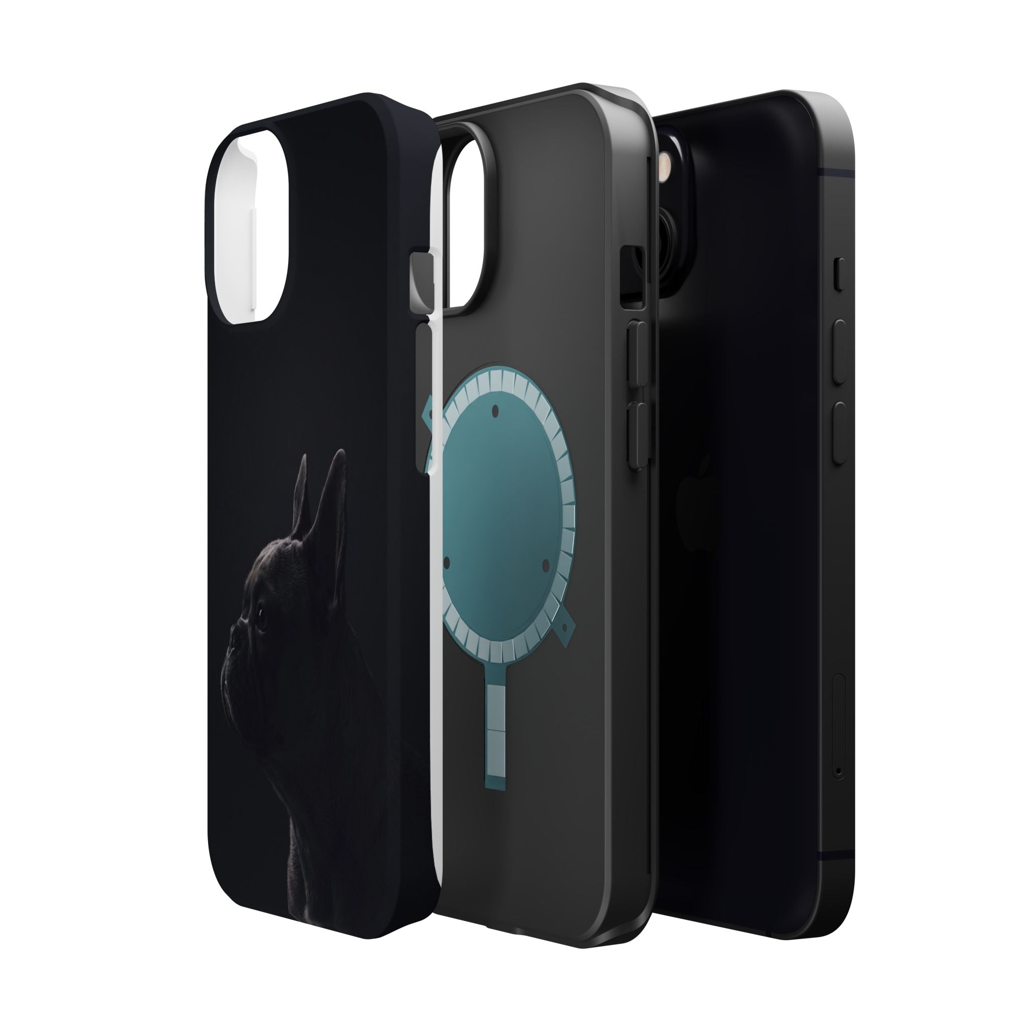 French Bulldog Phone Case — Impact-Resistant Wireless Charging Cover