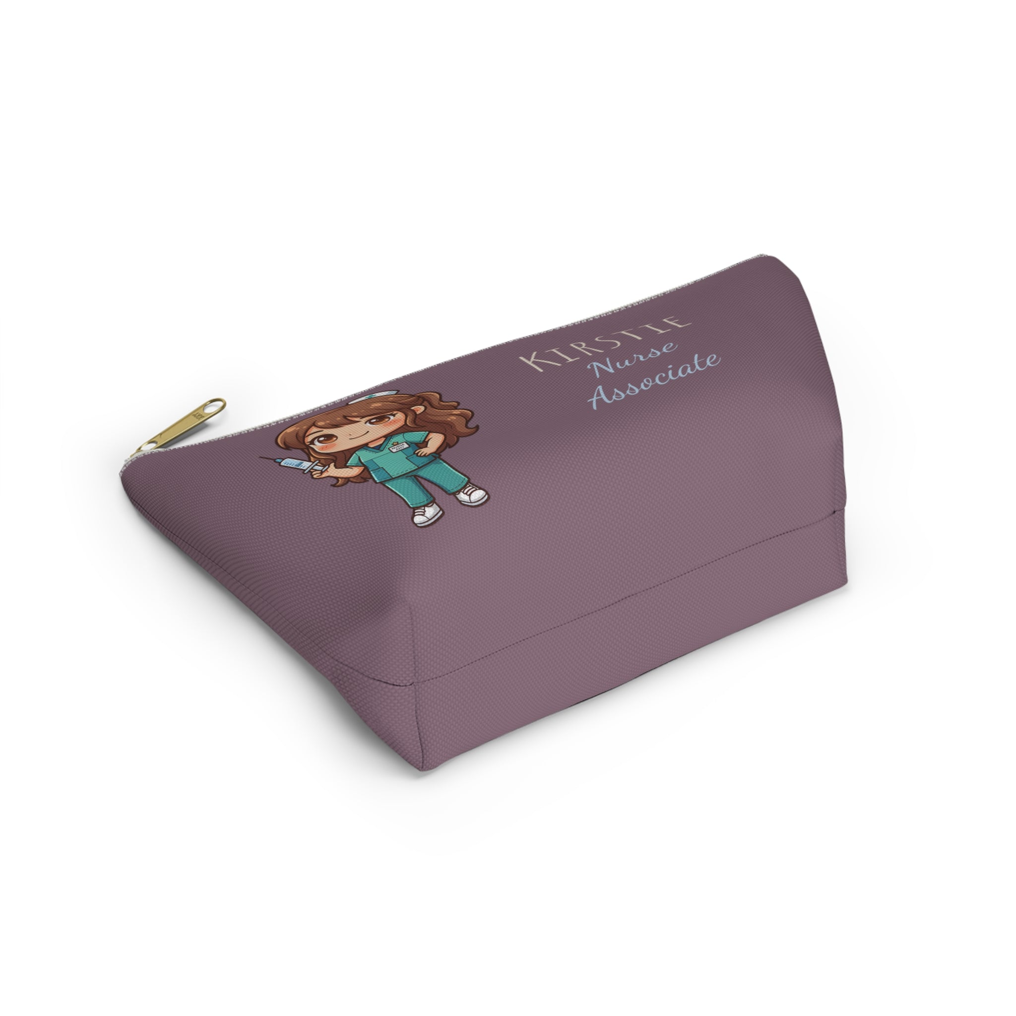 Personalized Nurse Gift Pouch – Custom Name Makeup Bag
