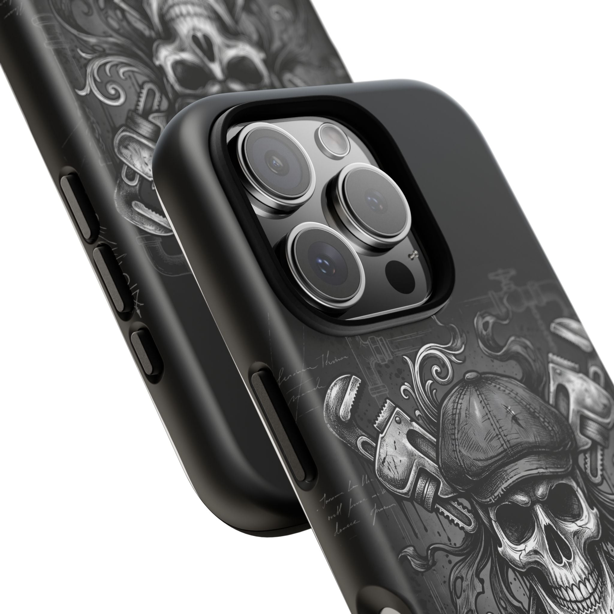 Gothic Skull Plumber Phone Case - Samsung & iPhone Series