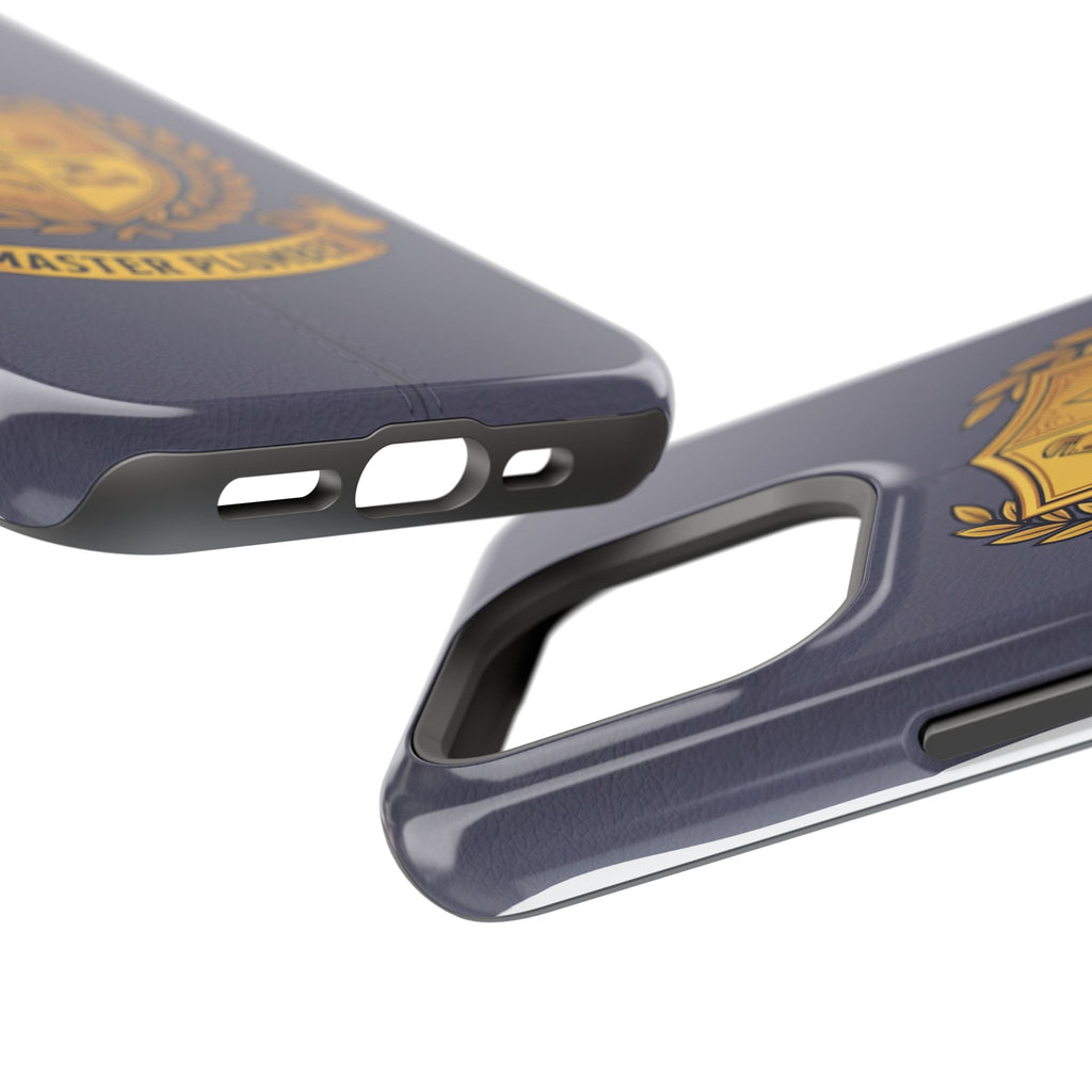 Master Plumber Crest Phone Case — Heraldic Shield Wireless Charging Cover