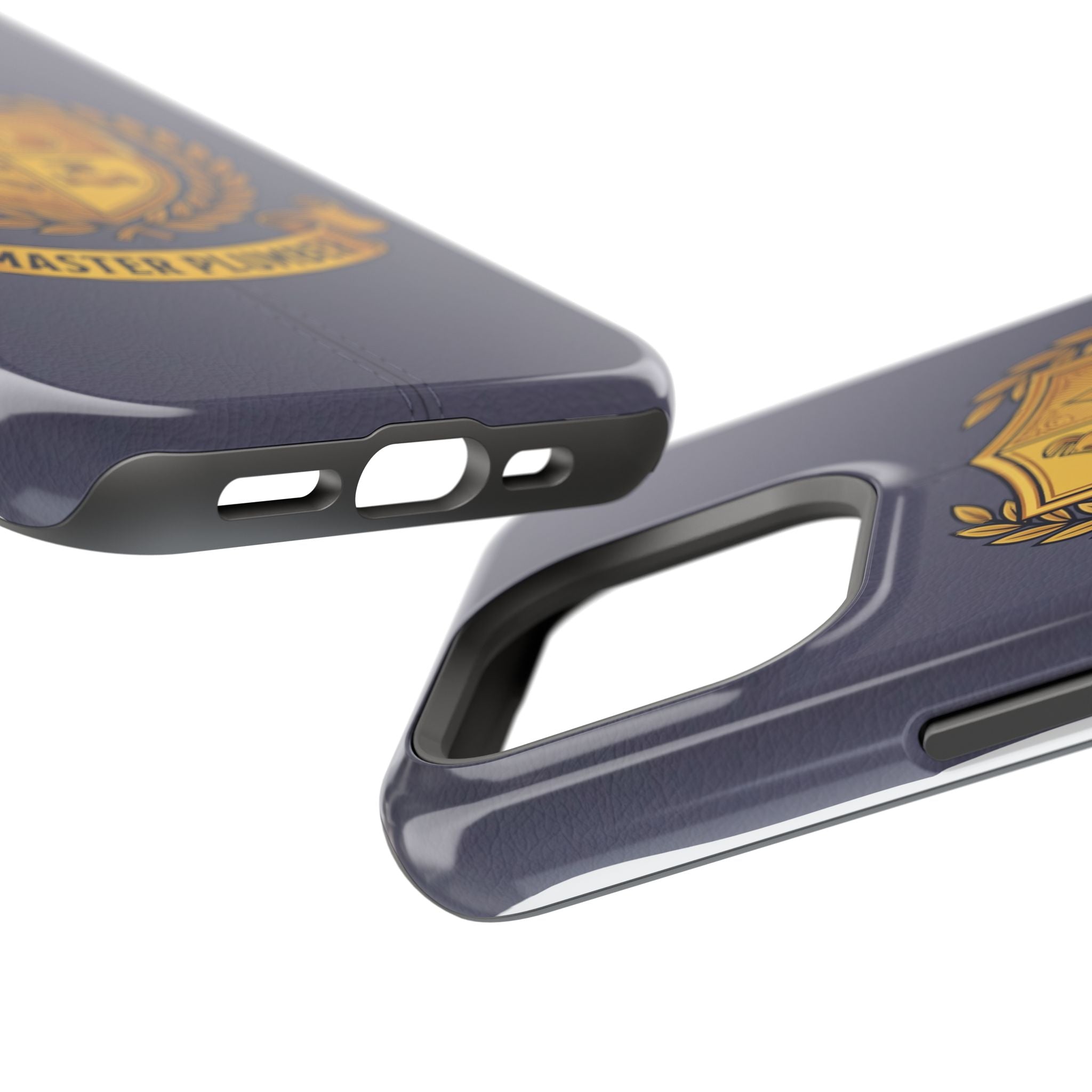Master Plumber Crest Phone Case — Heraldic Shield Wireless Charging Cover