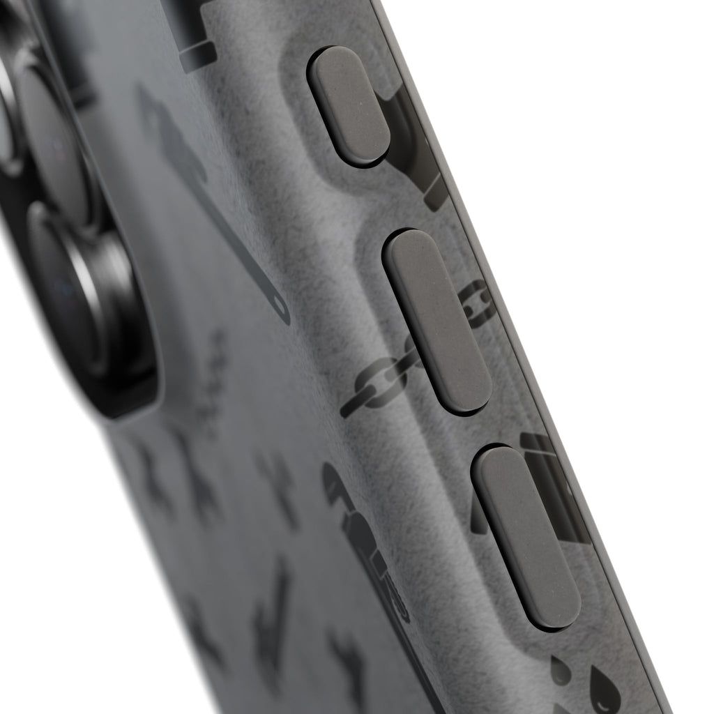 Built for the Grind Phone Case — Plumber Tools Wireless Charging Cover
