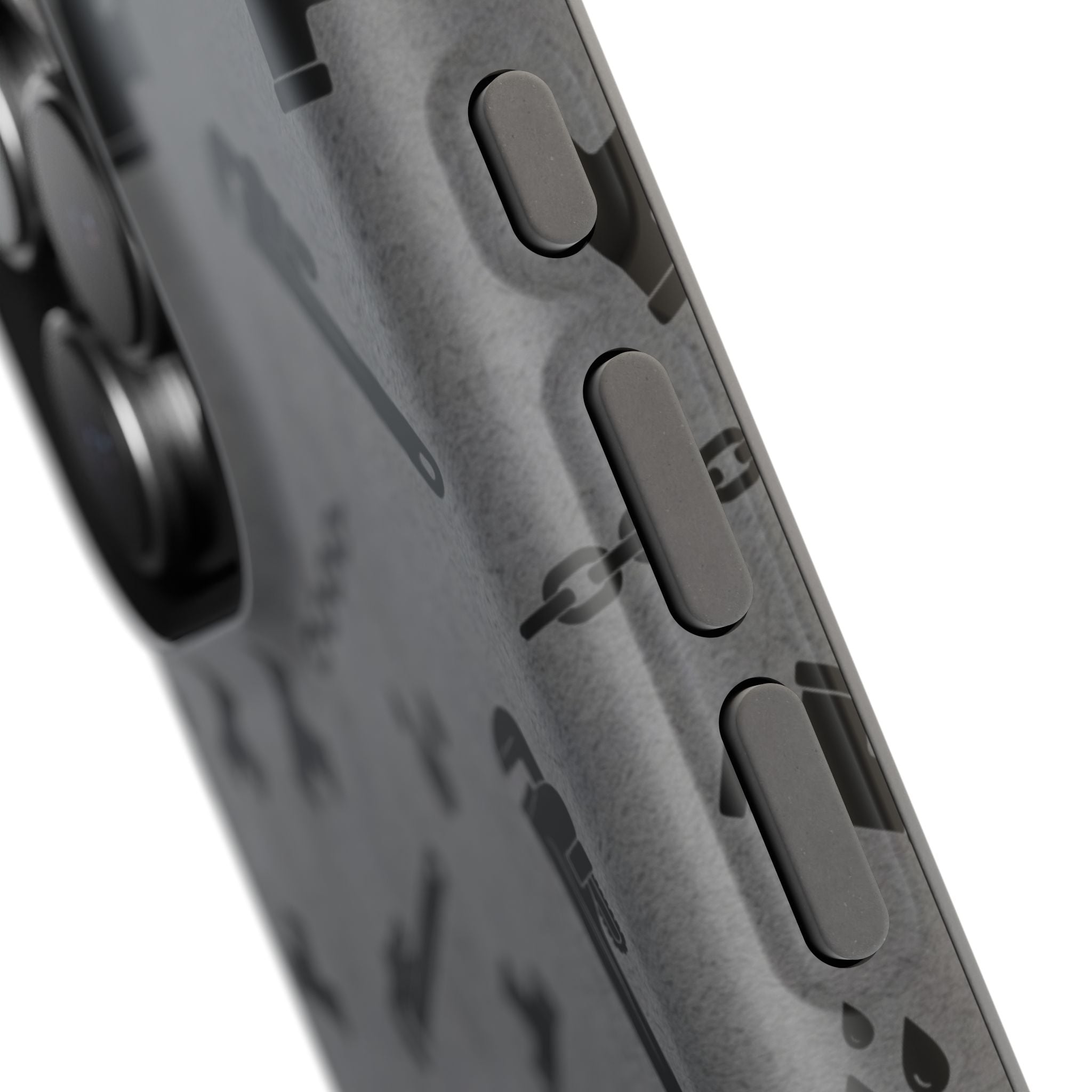 Built for the Grind Phone Case — Plumber Tools Wireless Charging Cover