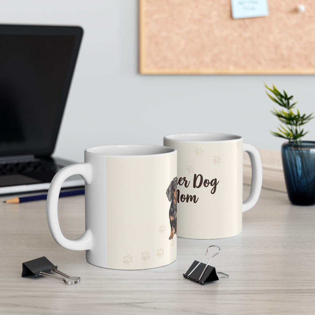 Wiener Dog Mom Mug | Cute Dachshund Mom Coffee Mug | Gift for Dog Moms