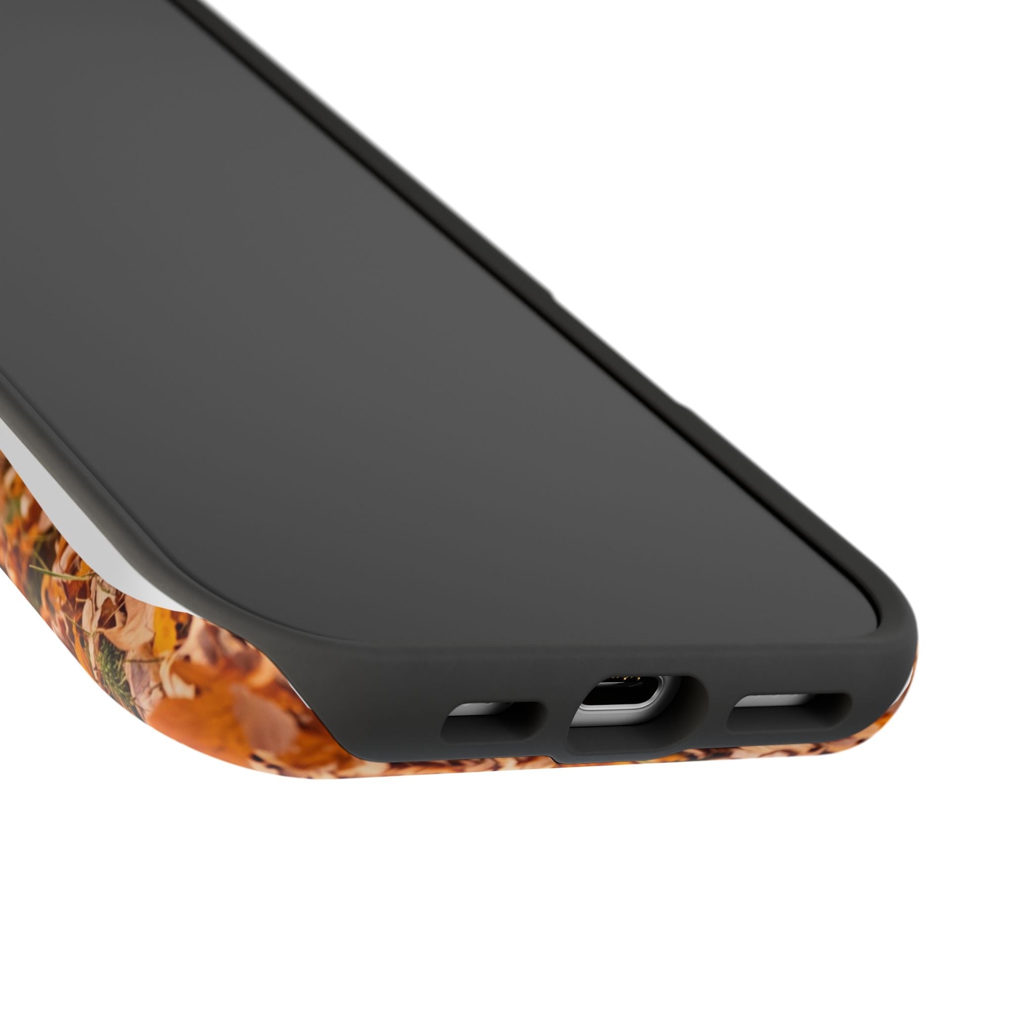 Autumn Golden Retriever Phone Case — Impact-Resistant Wireless Charging Cover