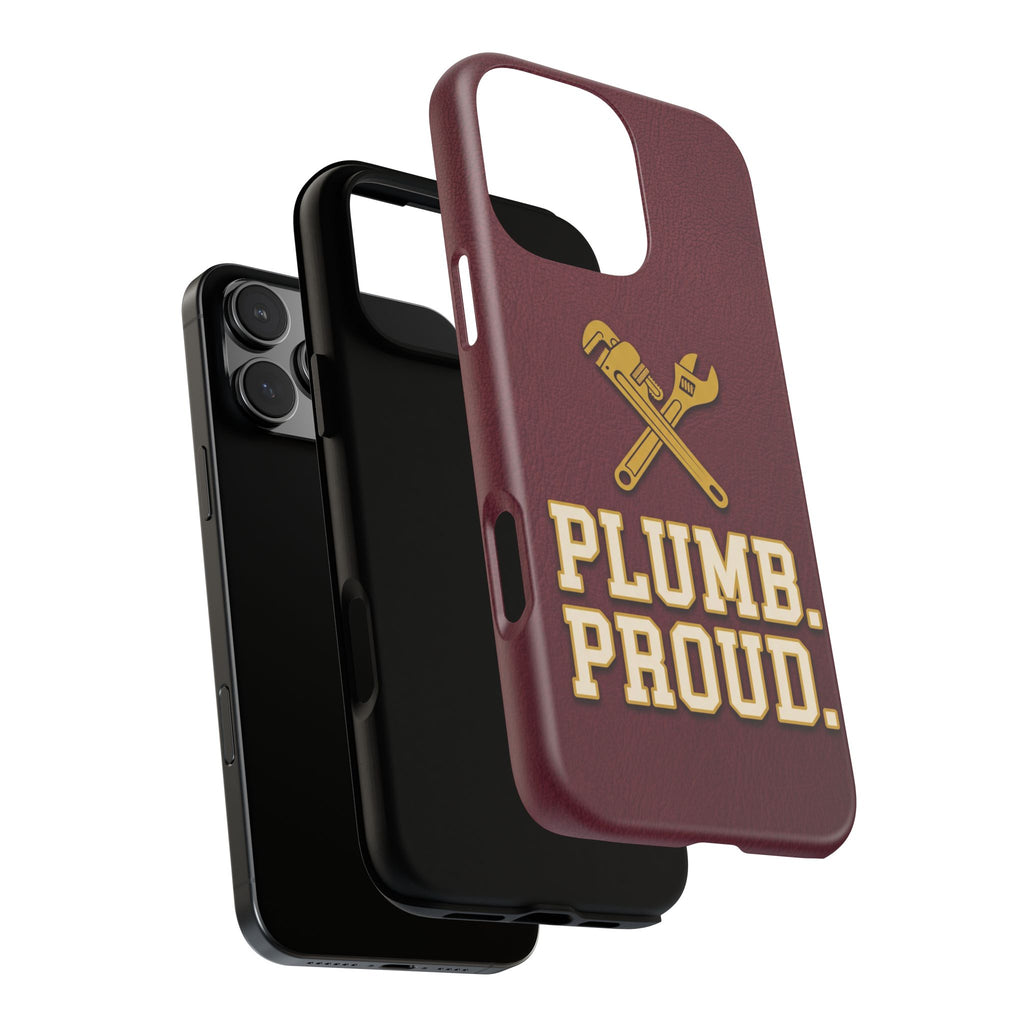 Plumb. Proud. Varsity Print Phone Case - Samsung & iPhone Series