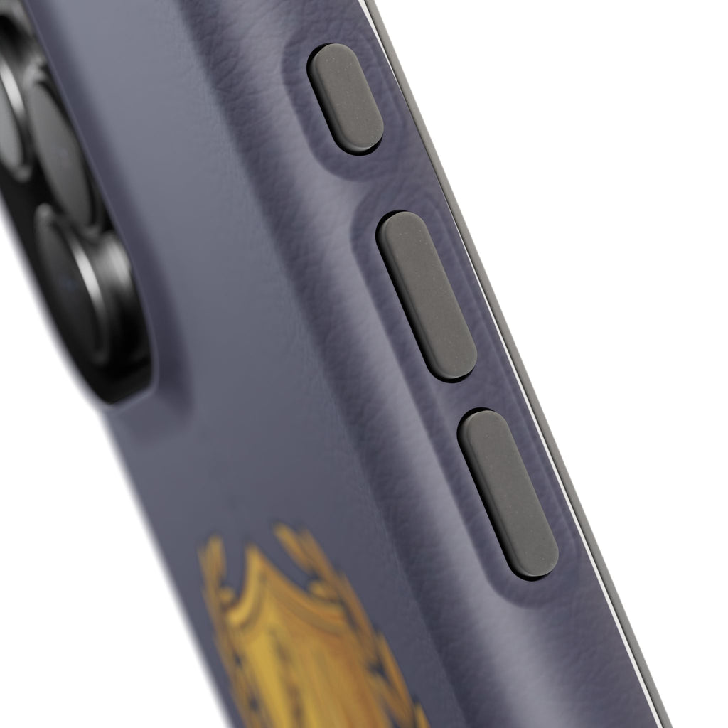 Master Plumber Crest Phone Case — Heraldic Shield Wireless Charging Cover