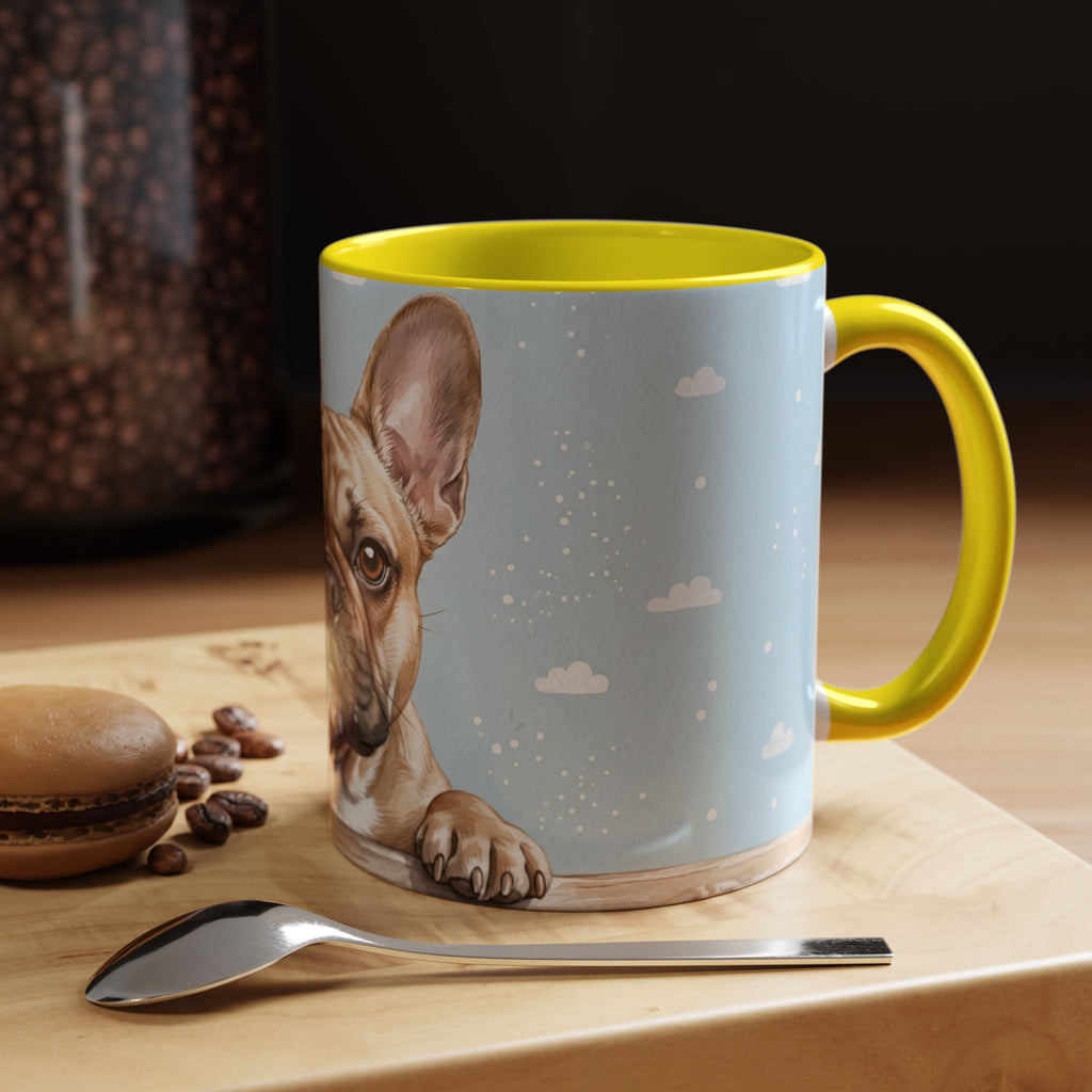 Cute Frenchie Mug | French Bulldog Lover Gift | Dog Coffee Mug