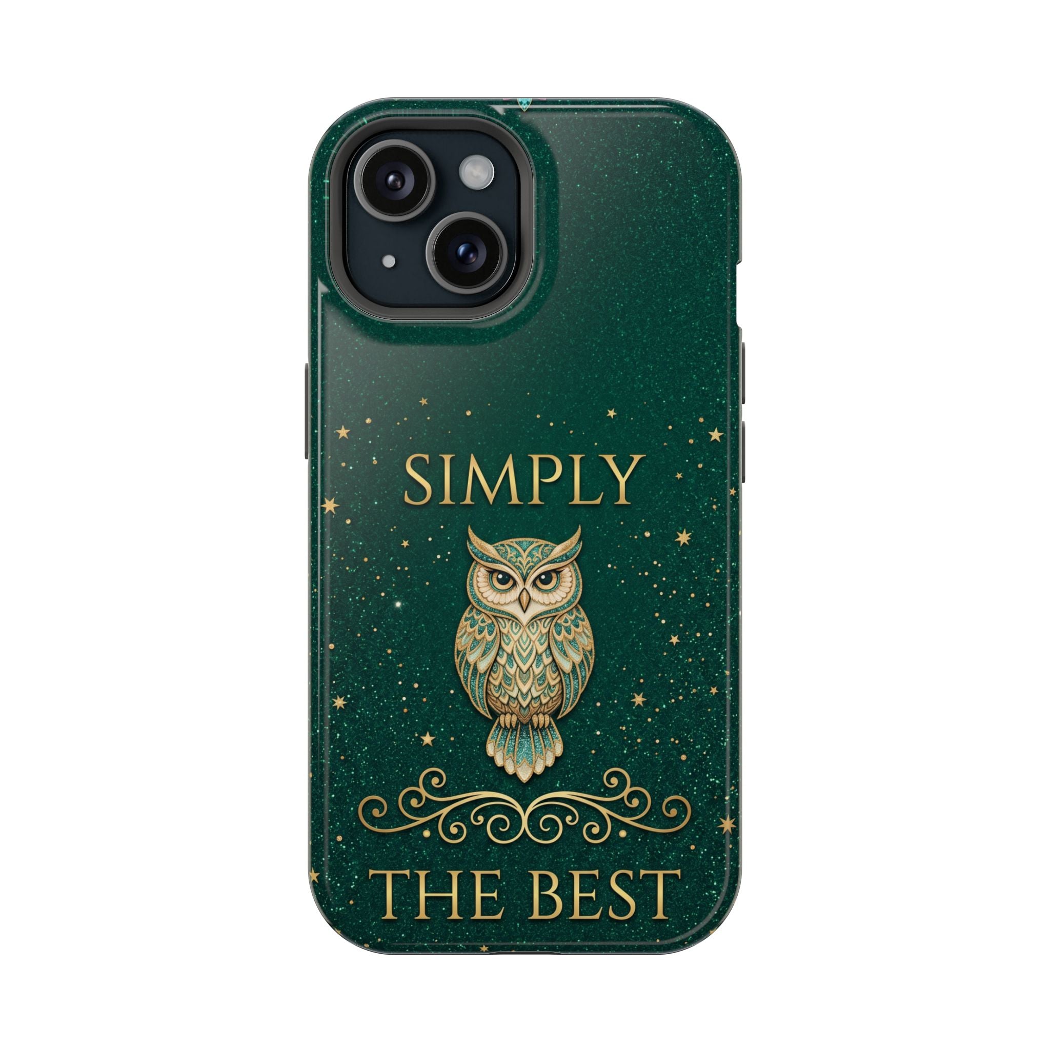 Simply The Best Wise Owl Phone Case — Wireless Charging Cover