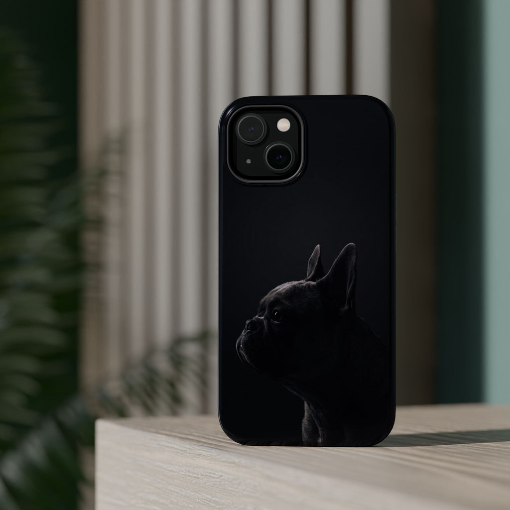 French Bulldog Phone Case — Impact-Resistant Wireless Charging Cover