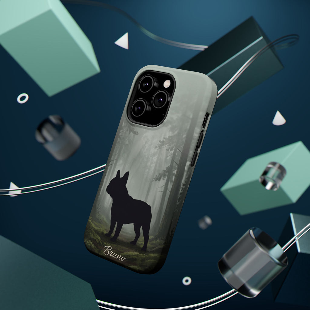 Personalized French Bulldog Misty Forest Phone Case — Wireless Charging Cover