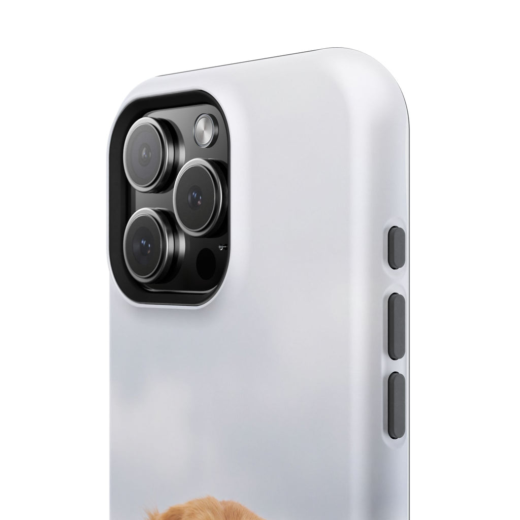 Golden Retriever Phone Case — Impact-Resistant Wireless Charging Cover