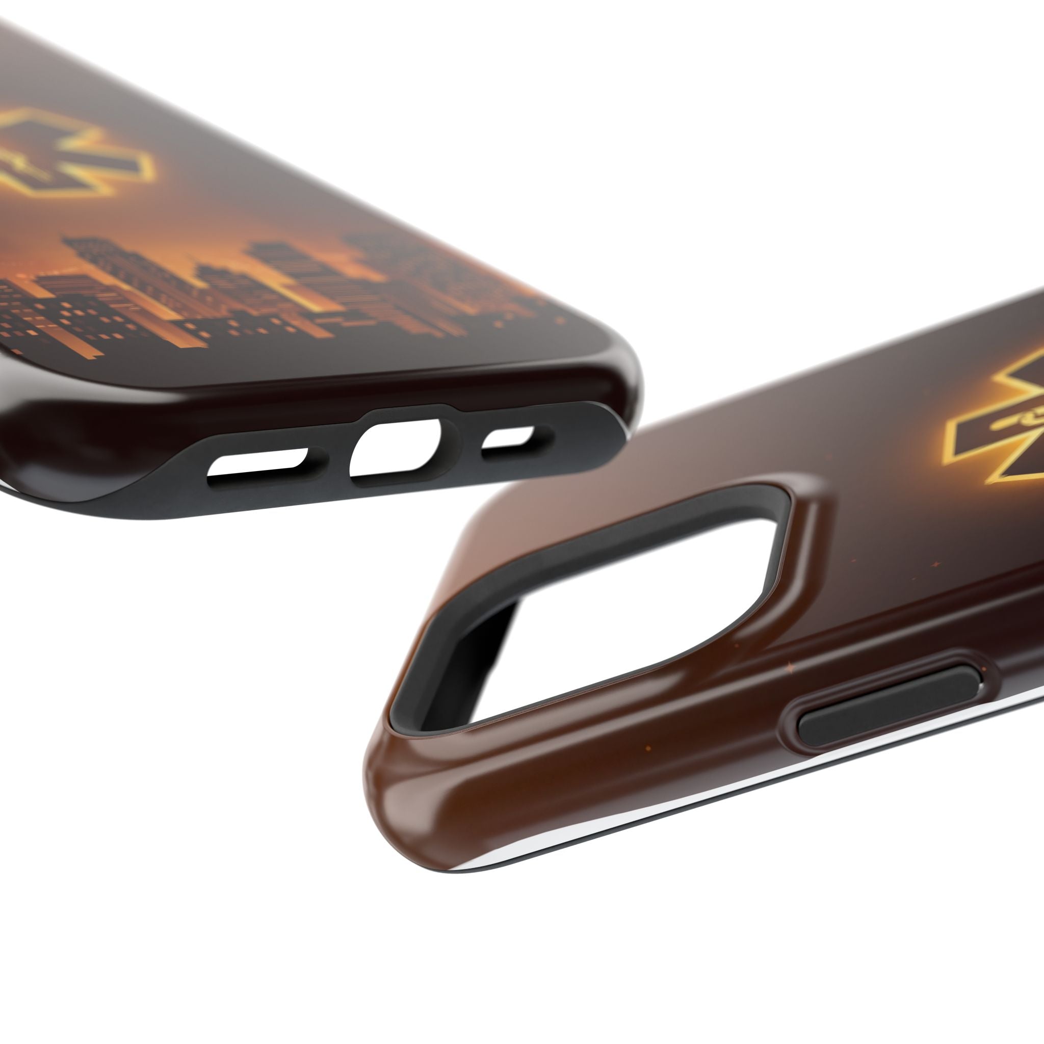 Paramedic/EMT Skyline Phone Case — Magnetic Wireless Charging Cover