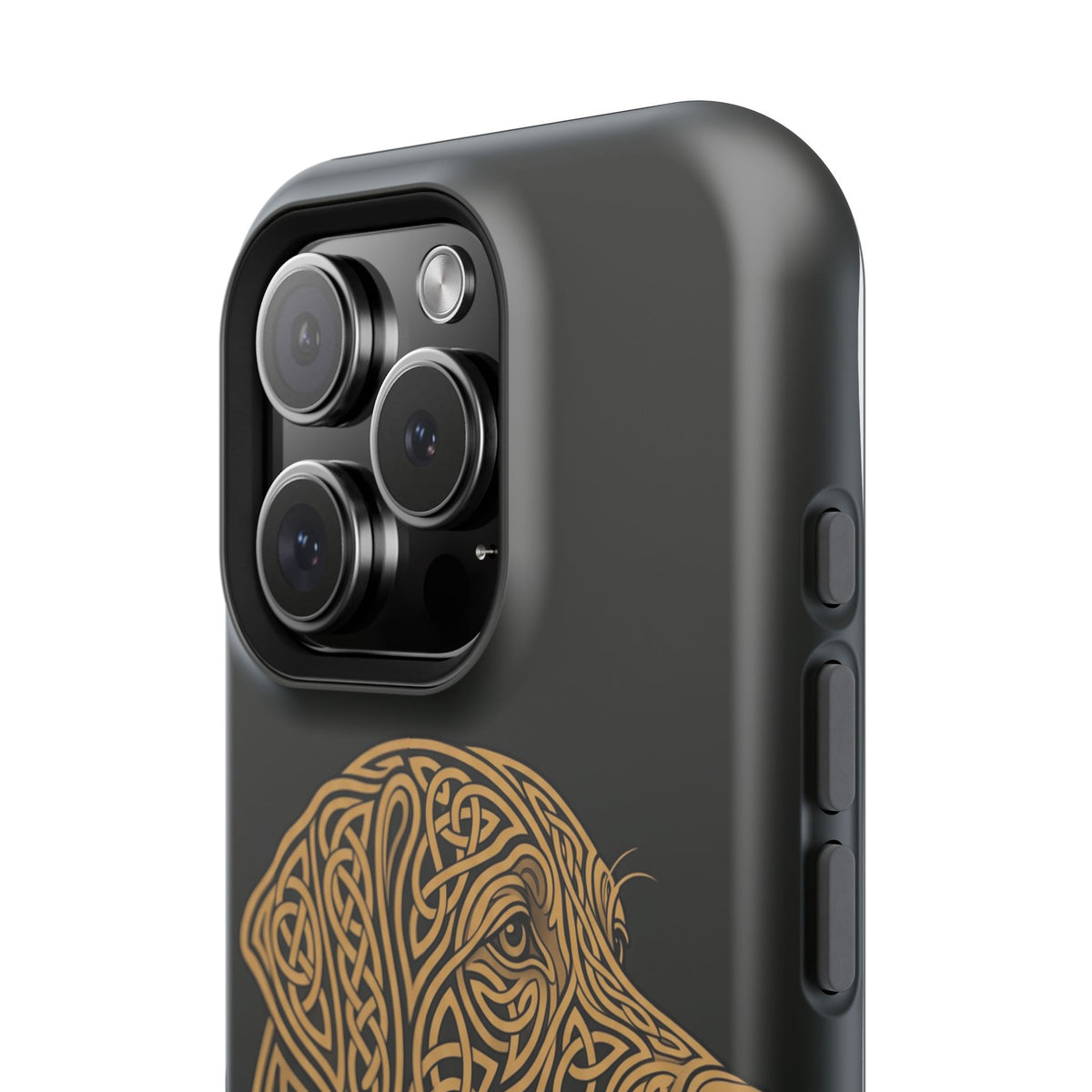 Celtic Knotwork Labrador Phone Case — Tough Magnetic Case with Wireless Charging