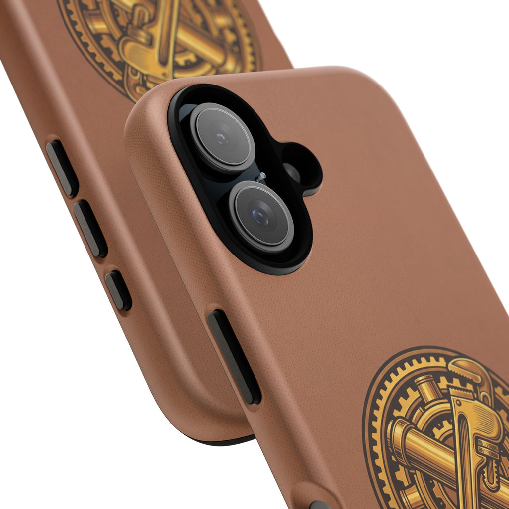 Plumber Born to Build Leather Phone Case - Samsung & iPhone Series