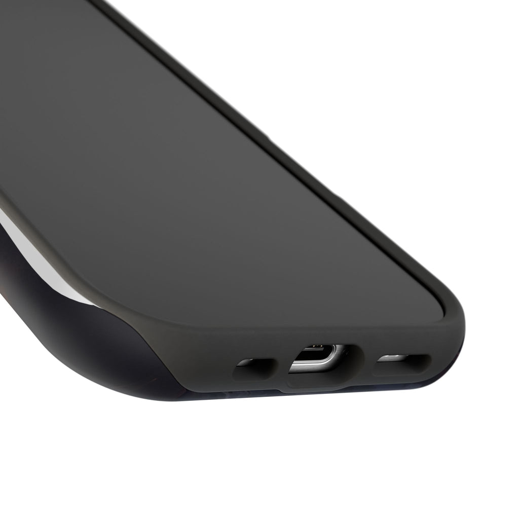 French Bulldog Portrait Phone Case — Impact-Resistant Wireless Charging Cover