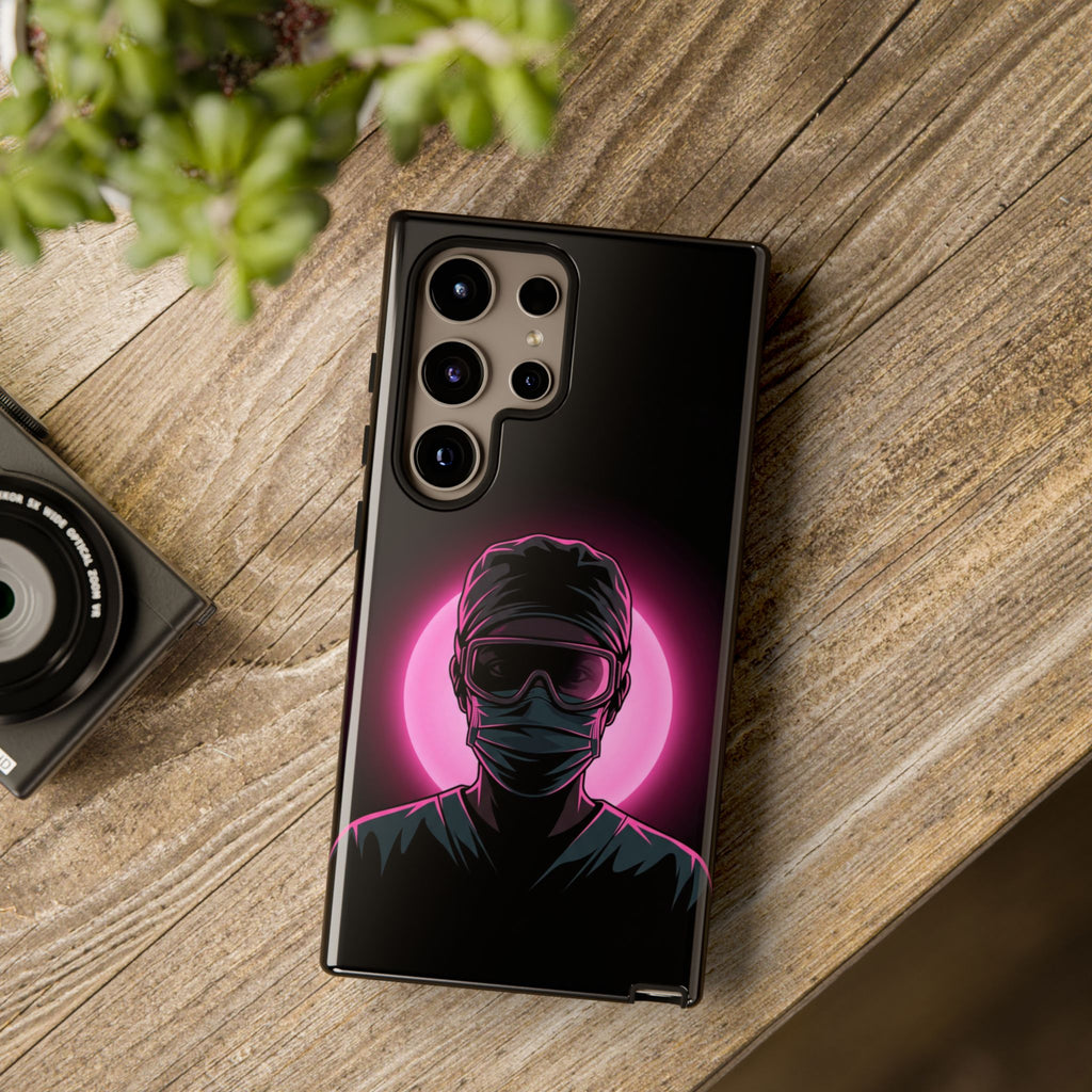 Nurse Neon Silhouette Phone Case - Samsung & iPhone Series