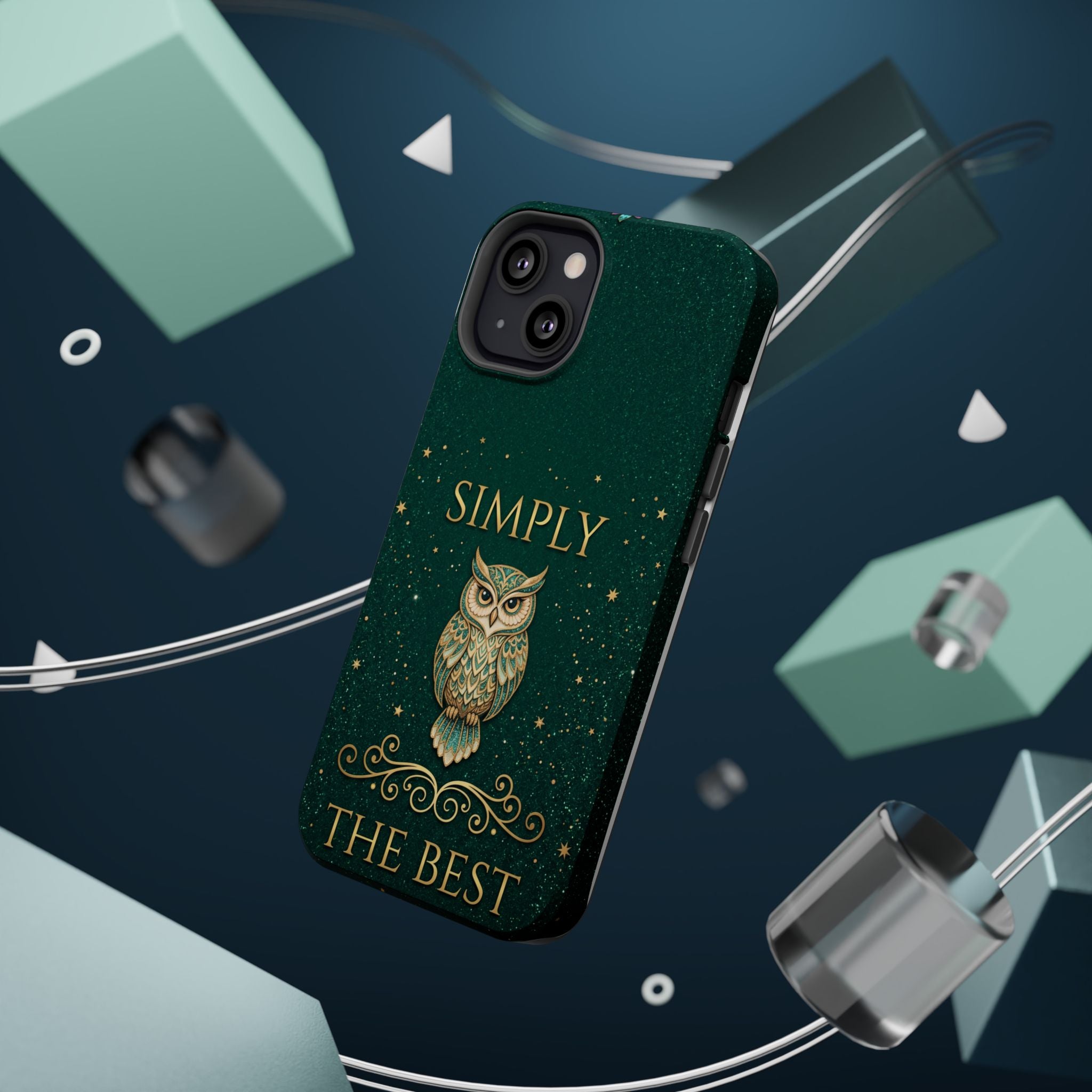 Simply The Best Wise Owl Phone Case — Wireless Charging Cover