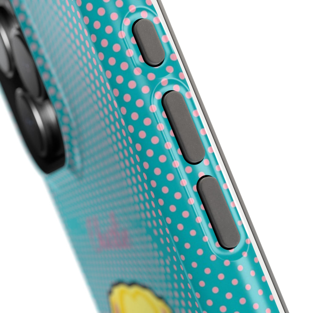Personalized Pop Art Labrador Phone Case — Tough Magnetic Case with Wireless Charging