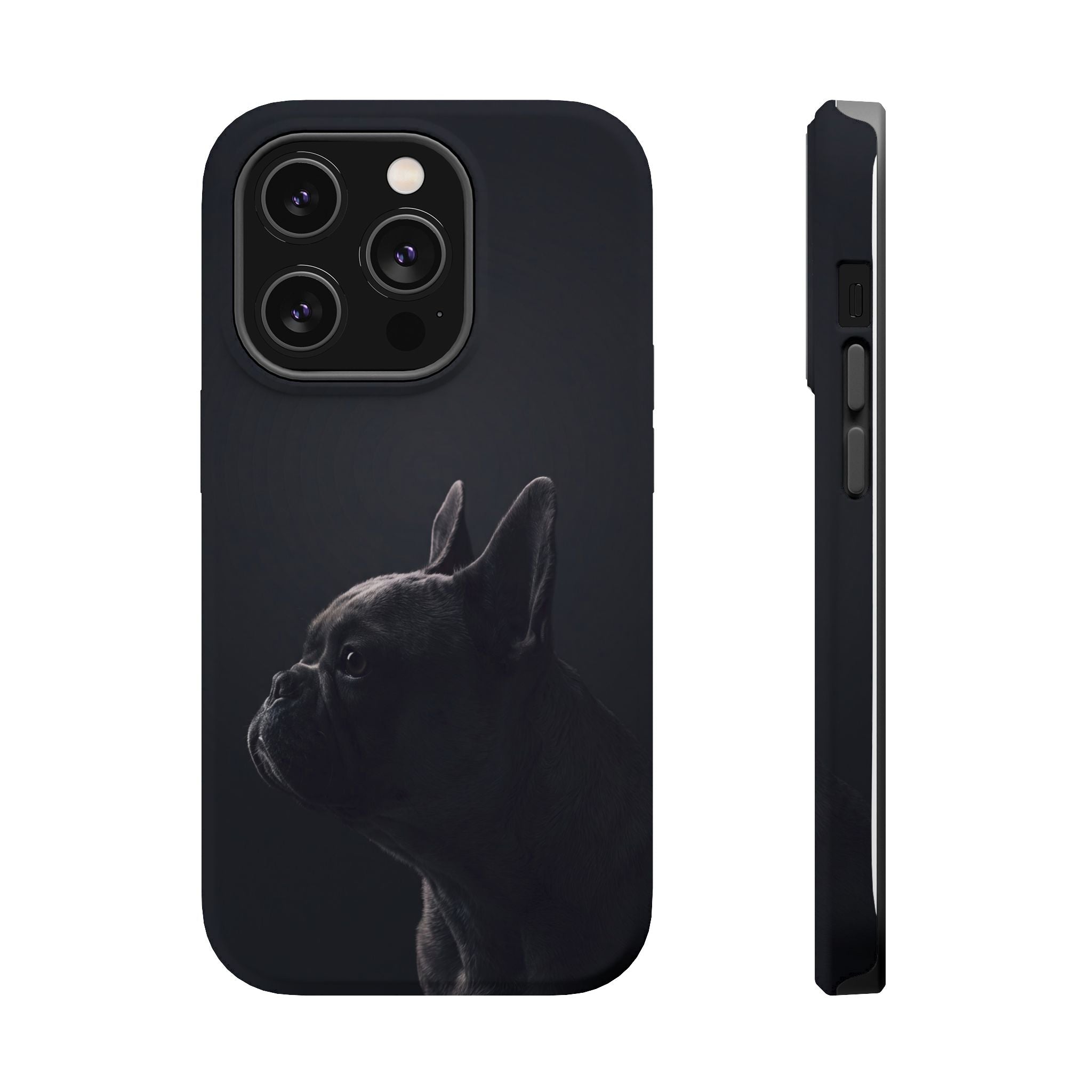 French Bulldog Phone Case — Impact-Resistant Wireless Charging Cover