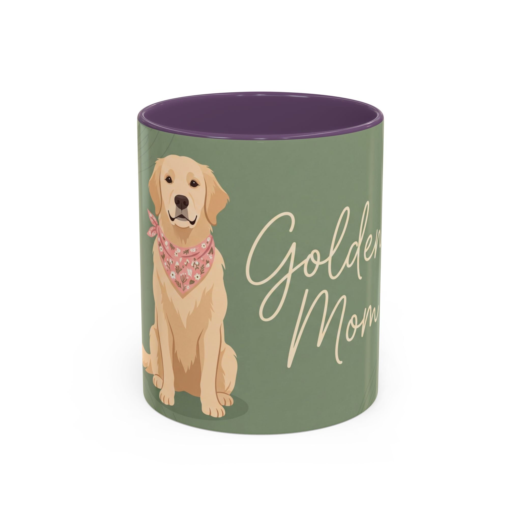 Golden Mom Mug | Golden Retriever Lover Gift | Cute Dog Mom Coffee Mug