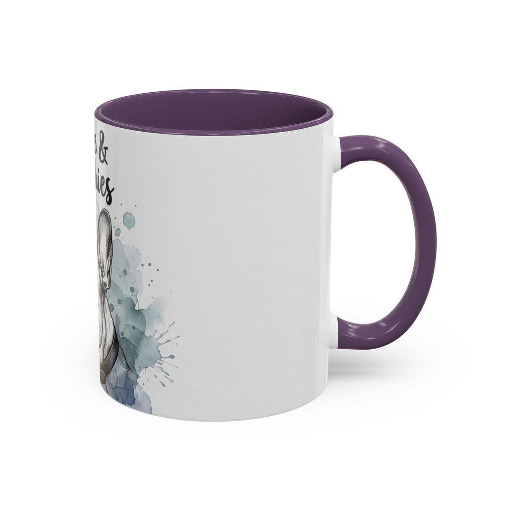 Coffee & Frenchies Mug | French Bulldog Lover Gift | Watercolor Dog Mug