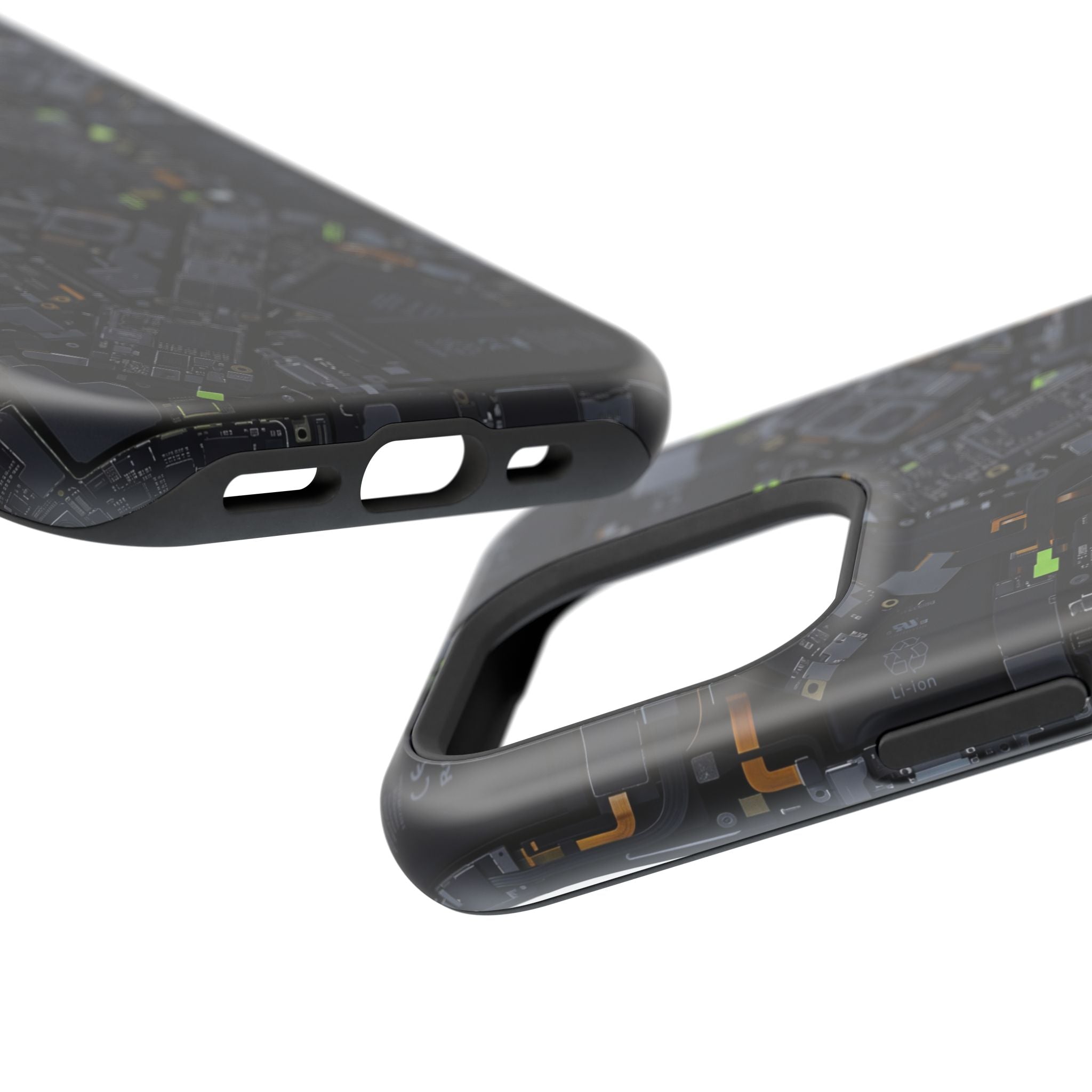 Circuit Core Phone Case — Motherboard Print Wireless Charging Cover