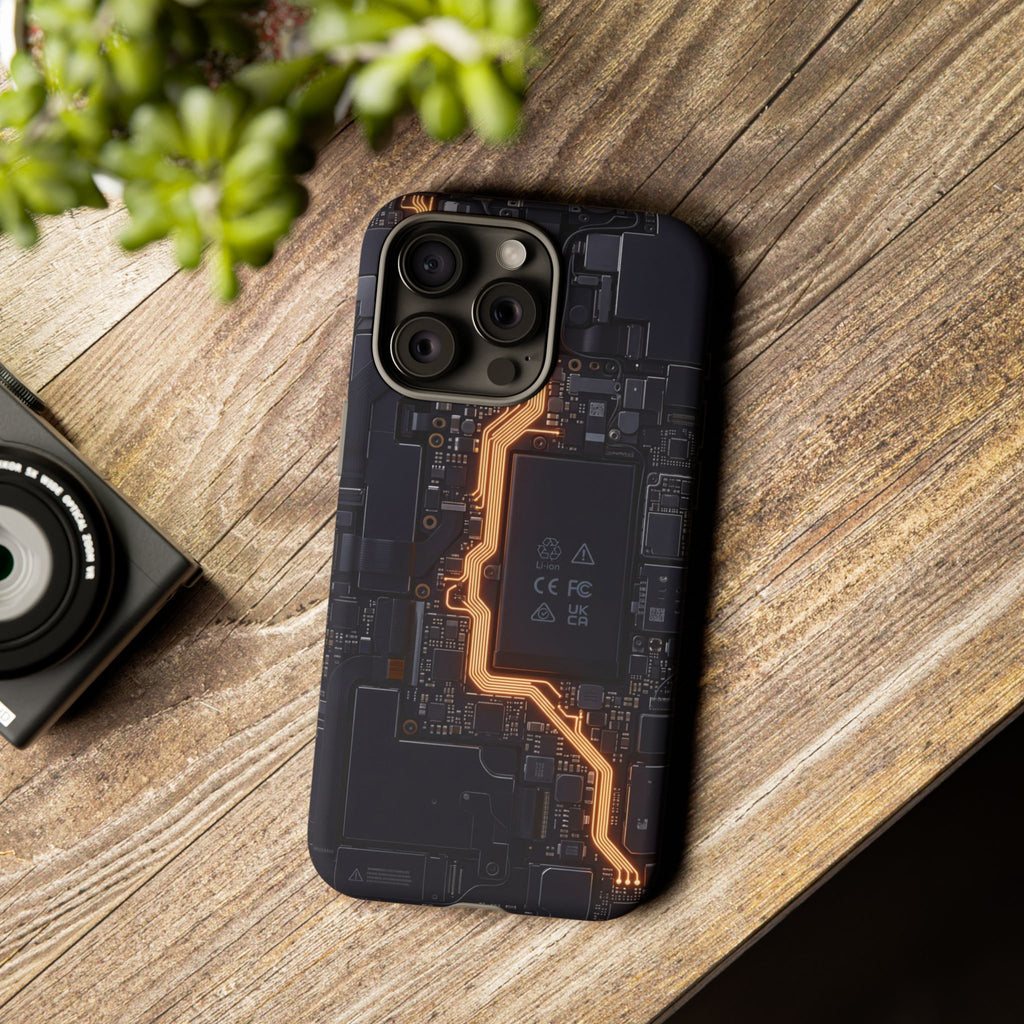 Electrician Glowing Circuit Phone Case - Samsung & iPhone Series