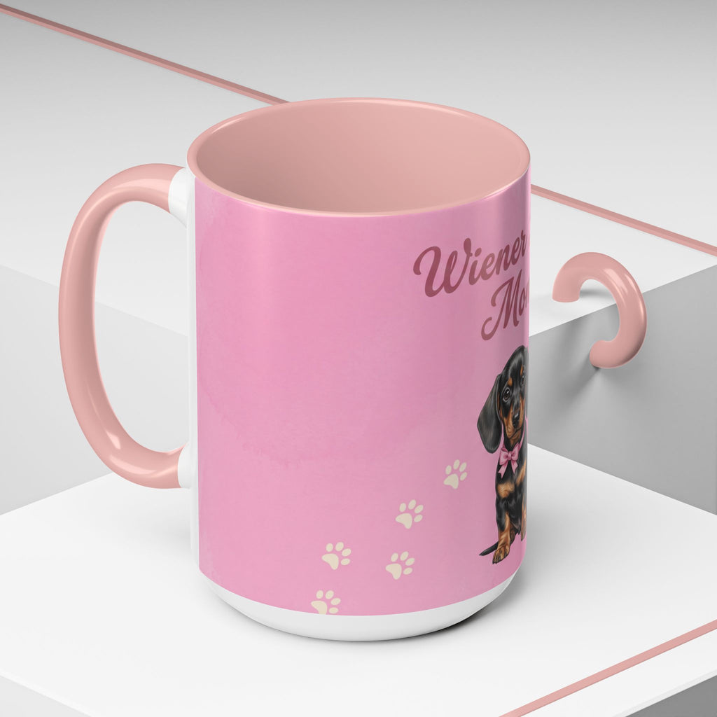 Wiener Dog Mom Mug | Cute Dachshund Mom Coffee Mug | Gift for Dog Moms