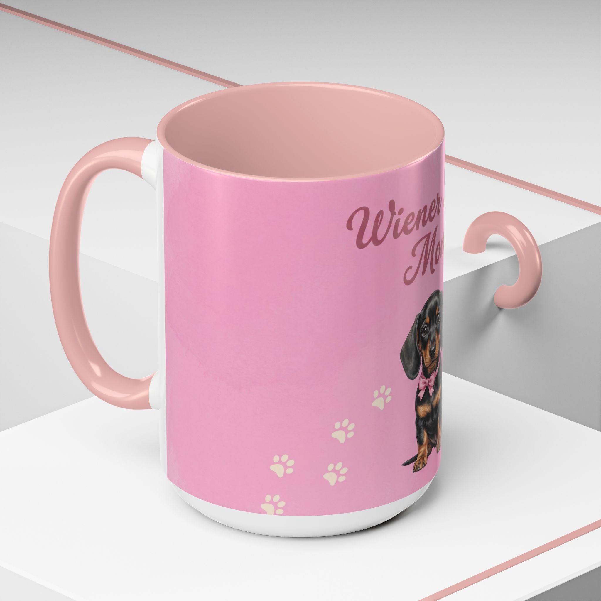 Wiener Dog Mom Mug | Cute Dachshund Mom Coffee Mug | Gift for Dog Moms