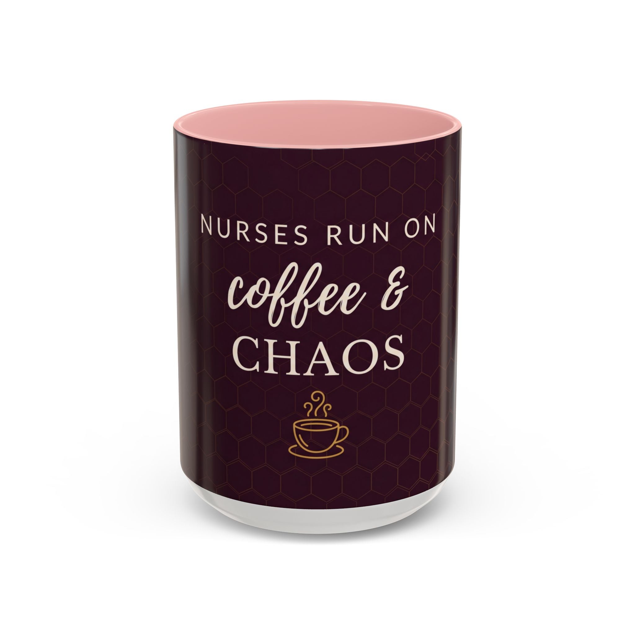 Coffee Mug for Nurses | Nurses run on coffee & chaos | Nurse Appreciation Gift | Gift for Her