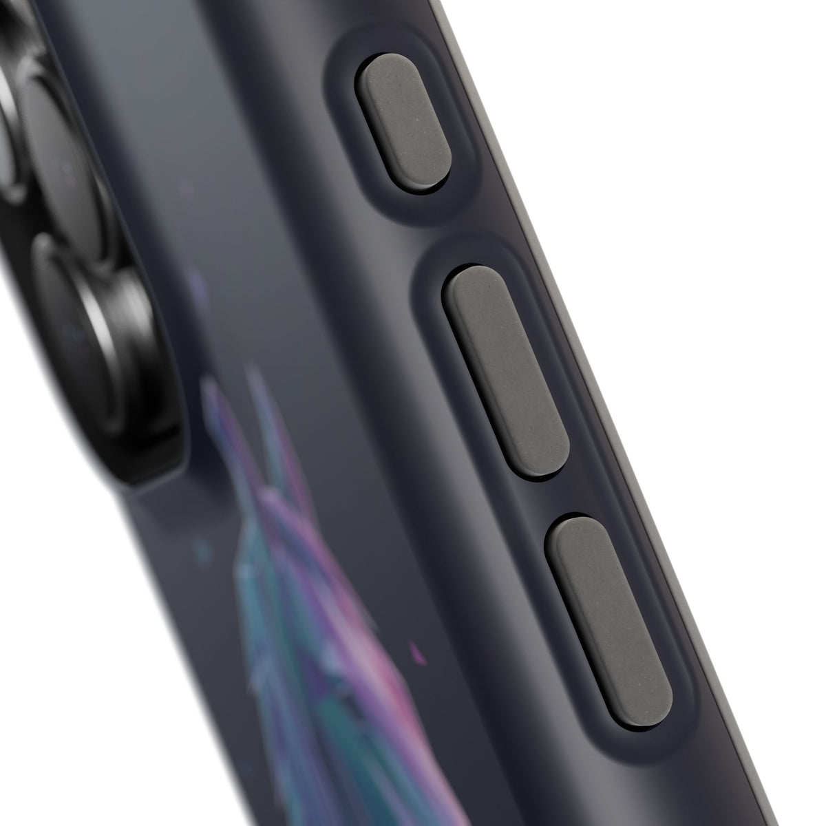 Personalized Geometric Horse Phone Case — Tough Magnetic Case with Wireless Charging