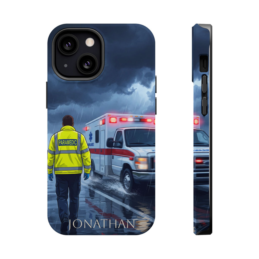 Personalized EMS Storm Phone Case — Wireless Charging Cover