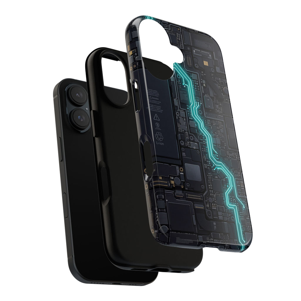 Electrician Cyan Circuit Phone Case - Samsung & iPhone Series