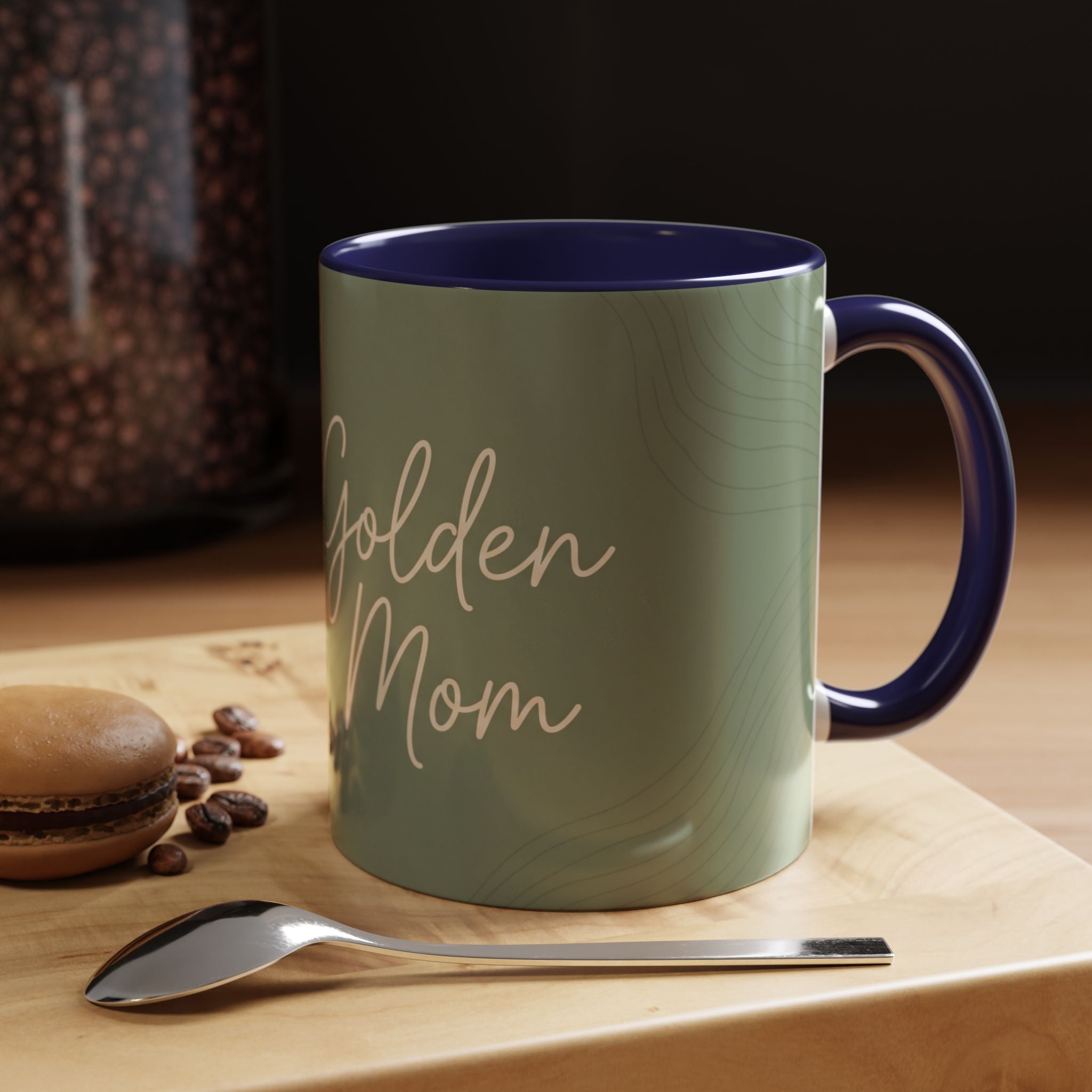Golden Mom Mug | Golden Retriever Lover Gift | Cute Dog Mom Coffee Mug