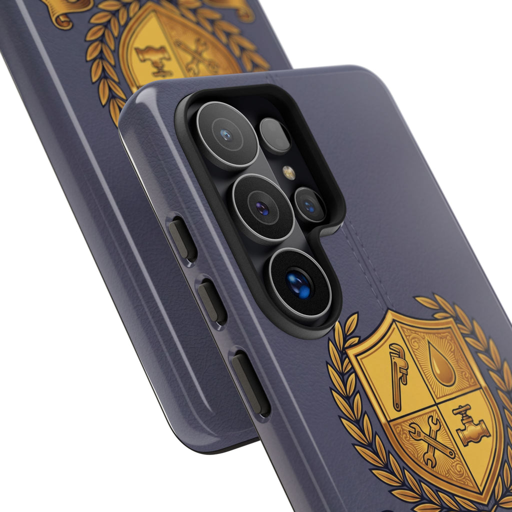 Master Plumber Slate Crest Phone Case - Samsung & iPhone Series