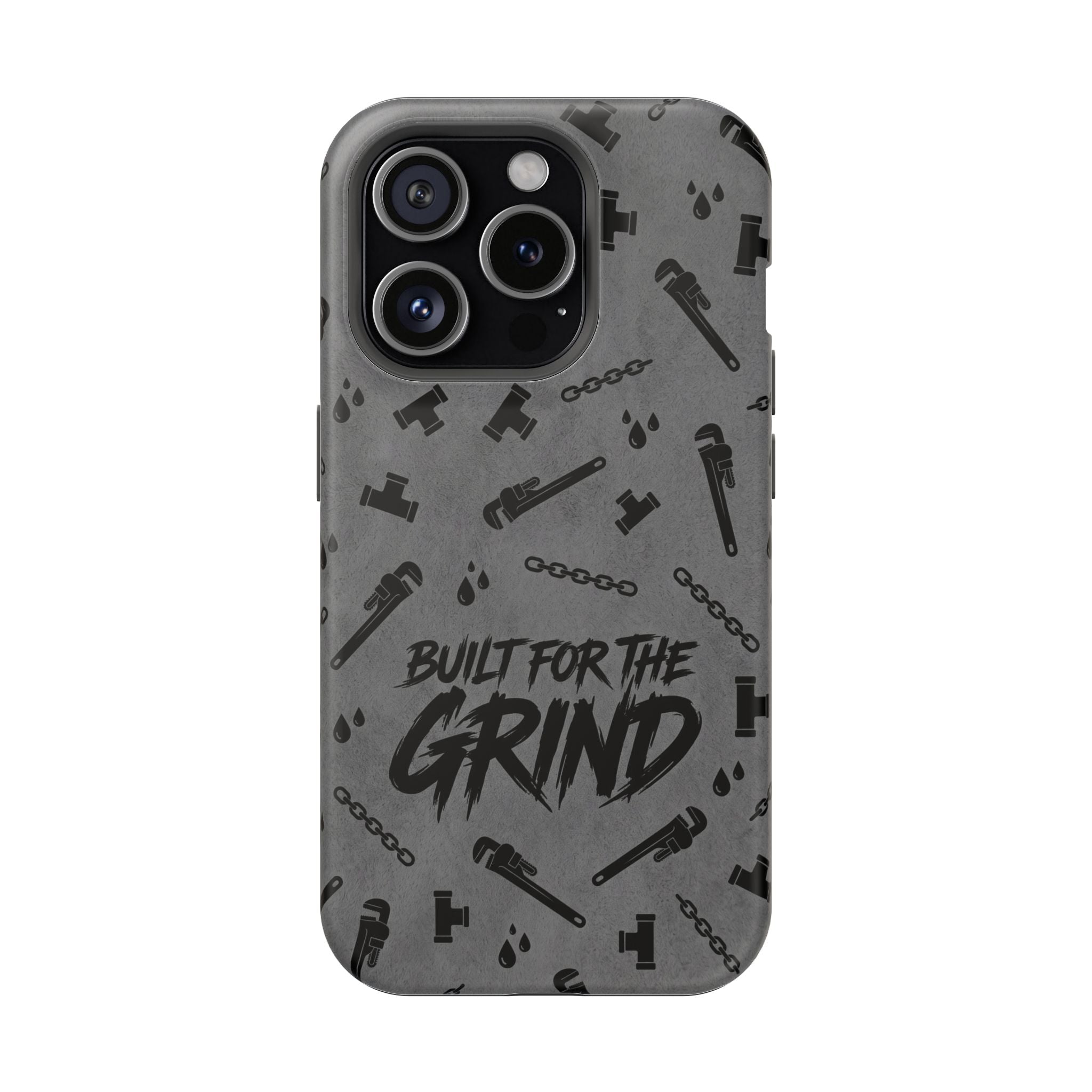Built for the Grind Phone Case — Plumber Tools Wireless Charging Cover