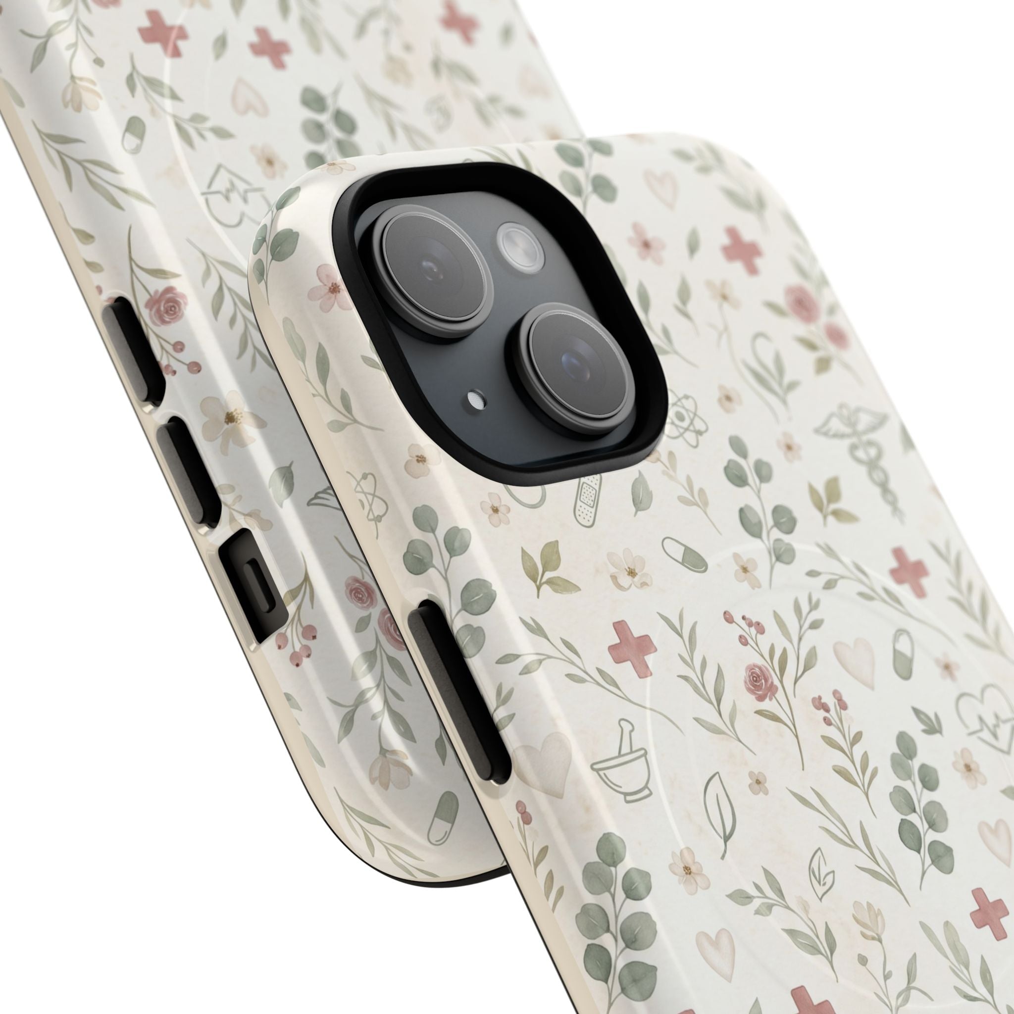 Floral Watercolor Phone Case – Botanical Print Case for iPhone