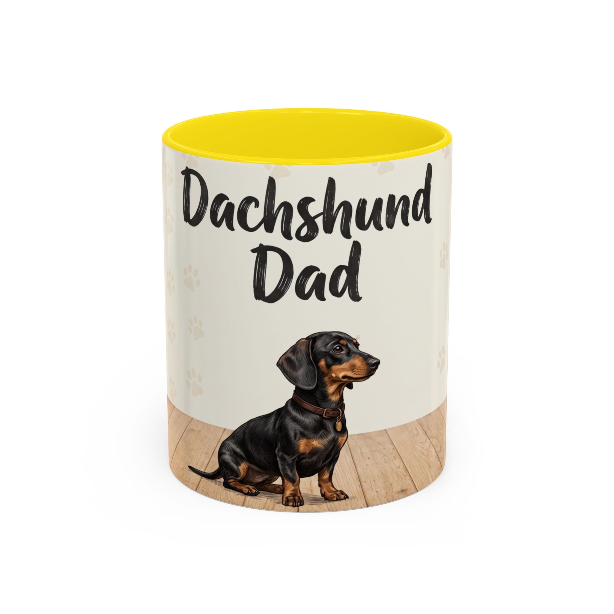 Dachshund Dad Mug | Cute Dog Dad Coffee Mug | Wiener Dog Gift for Dachshund Lovers