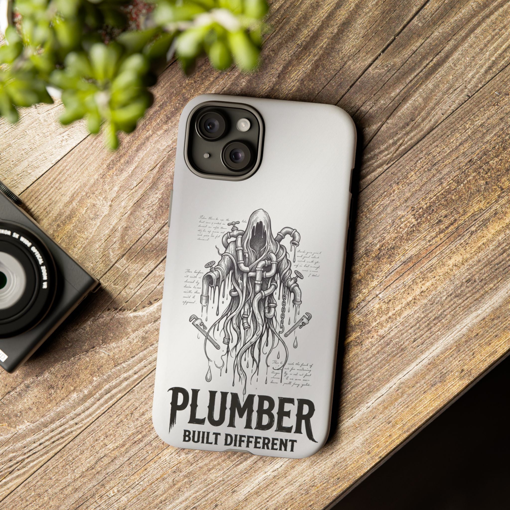 Gothic Pipe Wraith Plumber Phone Case - Samsung & iPhone Series