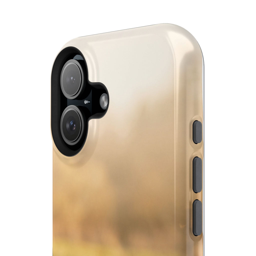 Golden Retriever Puppies Phone Case — Impact-Resistant Wireless Charging Cover