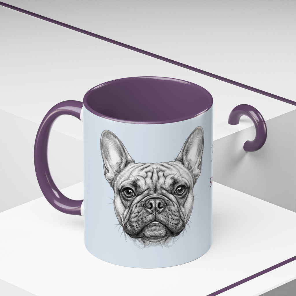 Personalized Frenchie Mug | Custom Name Mug | French Bulldog Gift | Frenchie Lover Coffee Cup