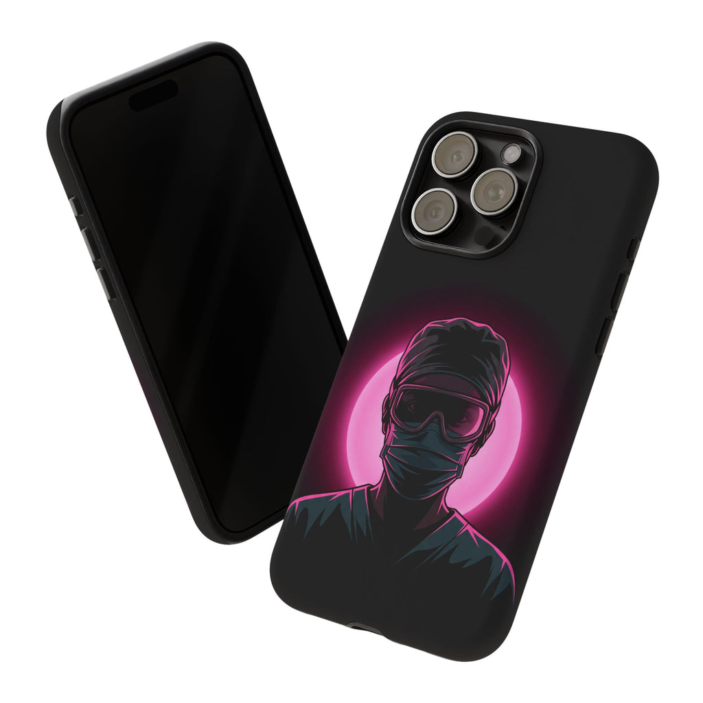 Nurse Neon Silhouette Phone Case - Samsung & iPhone Series