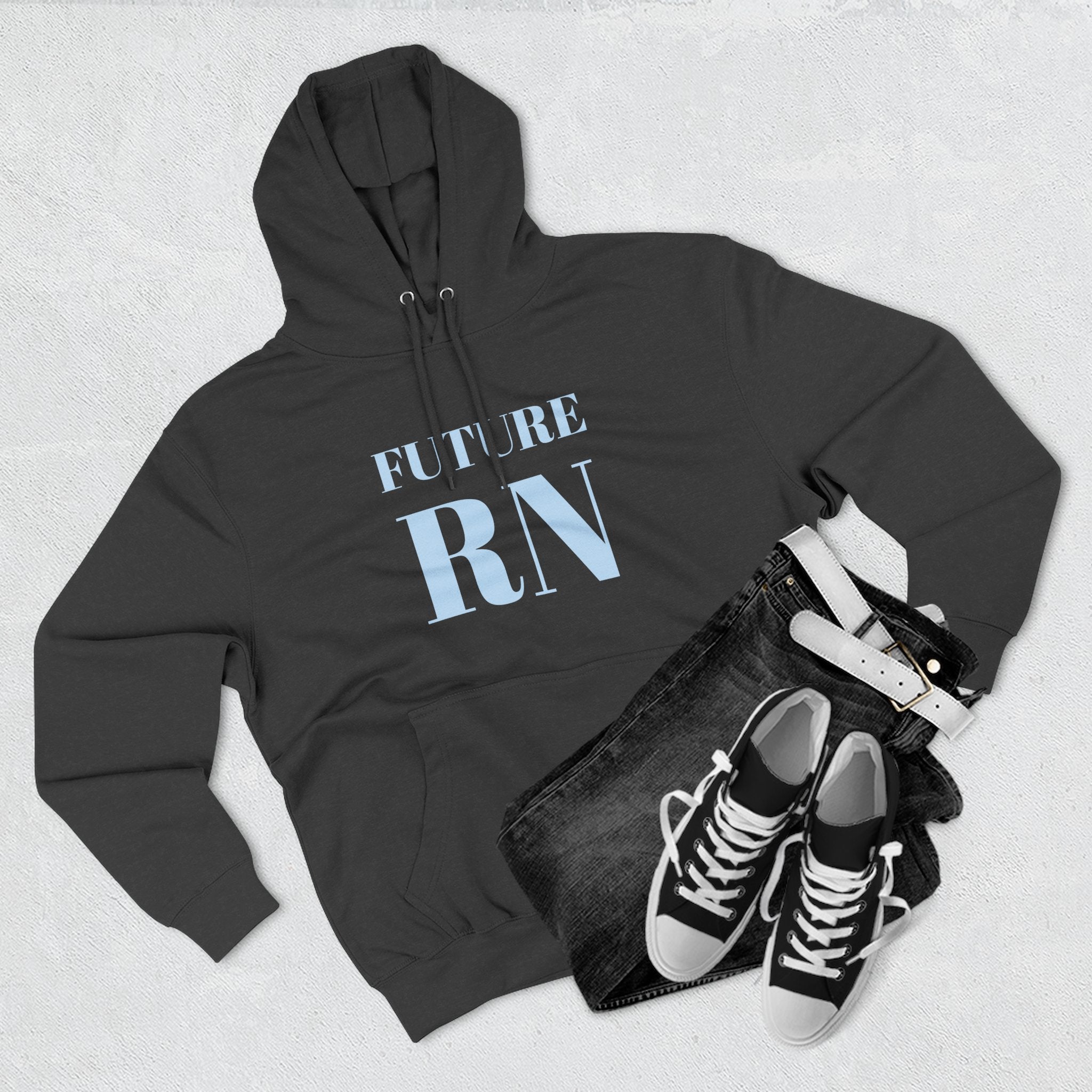 Nurse Hoodie | Future RN | Unisex Gift for Nursing Students Nurse Graduation and New Nurses