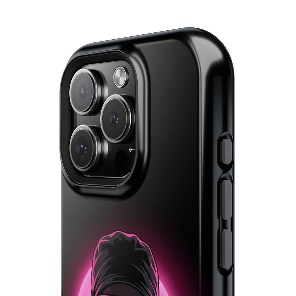 Nurse Portrait Phone Case — Navy Wireless Charging Cover