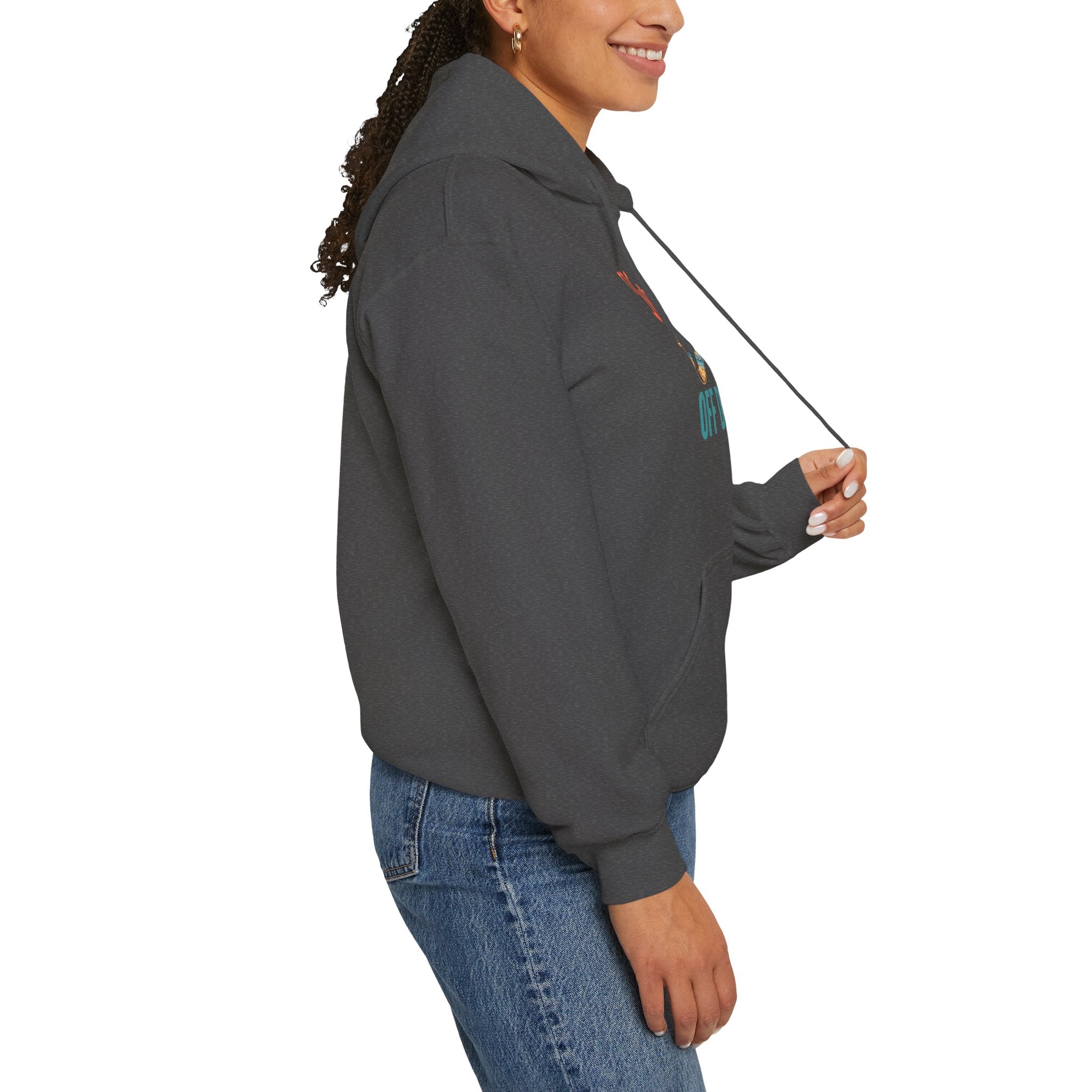Nurse Off Duty Hoodie — Beach Vacation Nurse Graphic Pullover