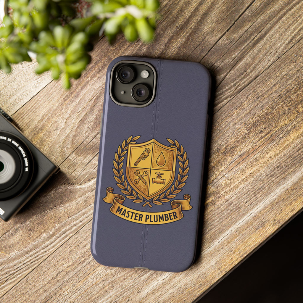 Master Plumber Slate Crest Phone Case - Samsung & iPhone Series