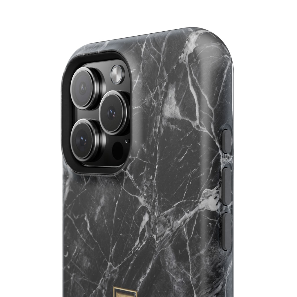 Paramedic/EMT Marble Phone Case — Magnetic Wireless Charging Cover