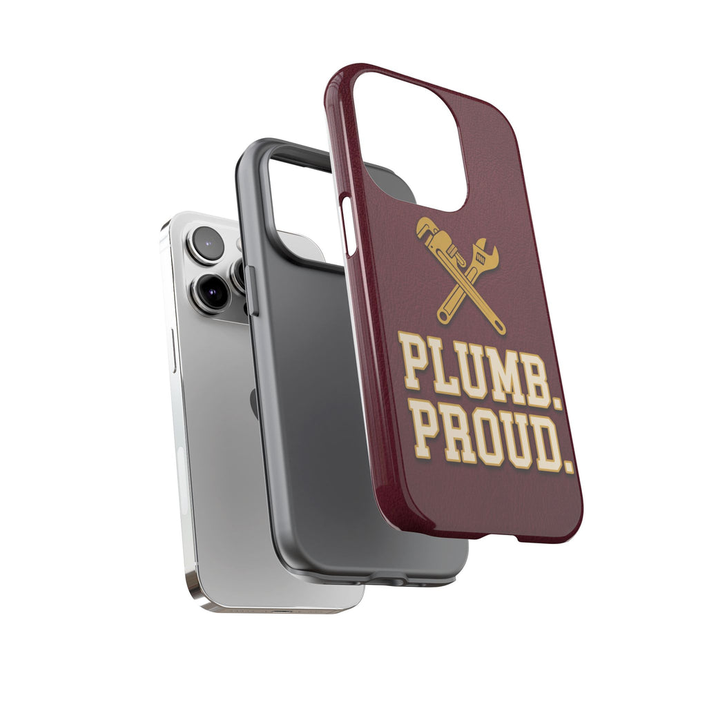 Plumb. Proud. Varsity Print Phone Case - Samsung & iPhone Series